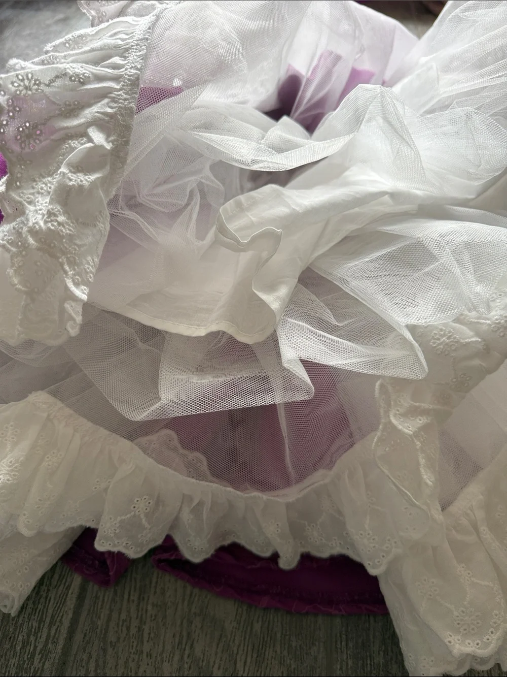 NWT-Bitty bundle of joy- Tangled Princess Dress-Up Costume for Kids